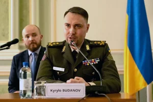 Кирило Буданов на зустрічі з європейським комісаром щодо оборонного потенціалу України