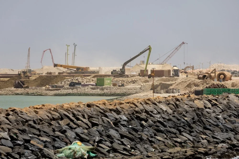 Будівництво нового порту DP World на східному узбережжі ОАЕ