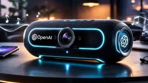 Рухомий гаджет OpenAI у формі розумної колонки з камерою