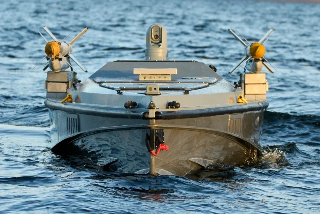 Морський дрон у Чорному морі, знищений Румунією
