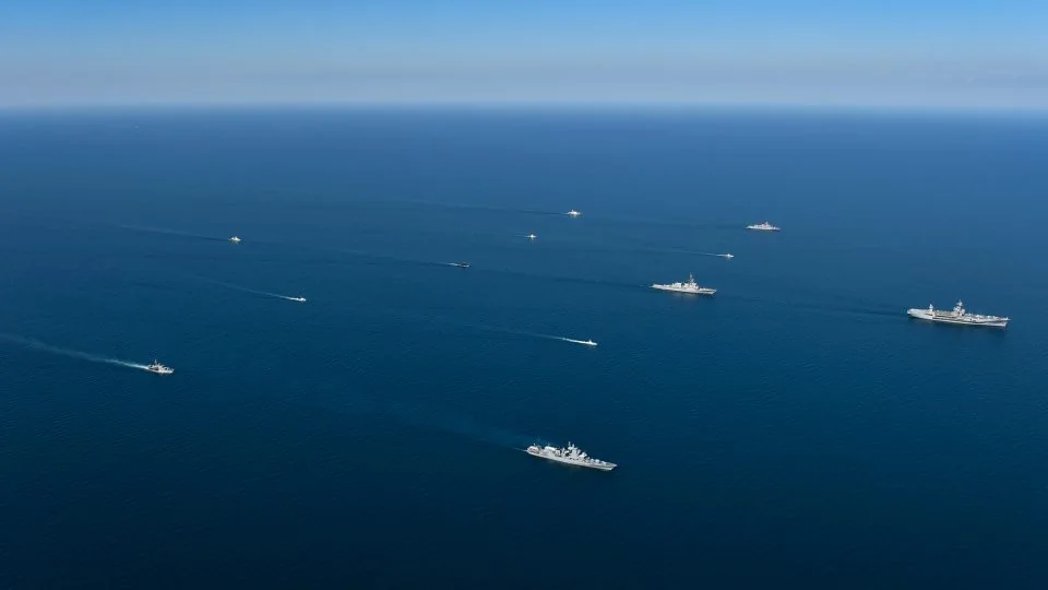 Російські судна в Азовському морі, кількість яких скоротилася вдвічі