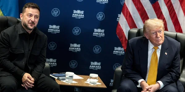 Зеленський і Трамп на зустрічі саміту в Анкарі
