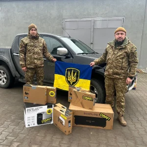 Повнопривідний пікап для артилеристів бригади Рубіж